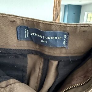 Everlane Men’s Slim Fit Brown Chinos